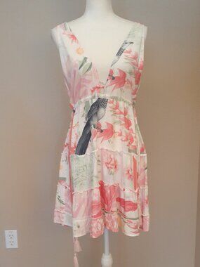 Maaji Tropical Bird Cover-up Dress